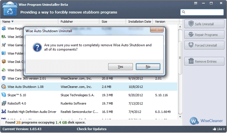 Wise Program Uninstaller 2.32.133 Crack License Key Full Free Download