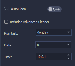 Wise Disk Cleaner autoclean