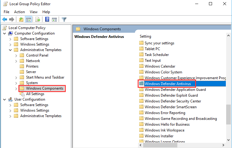 Optimize Windows 10 For Gaming: Disable Windows Defender