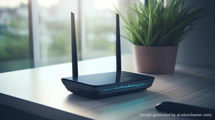 How to place the antenna of the wireless router to get the best signal