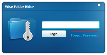 forgot password