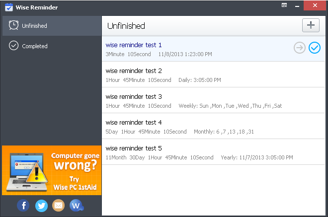 Accurate Schedule Manager & Reminder Tool