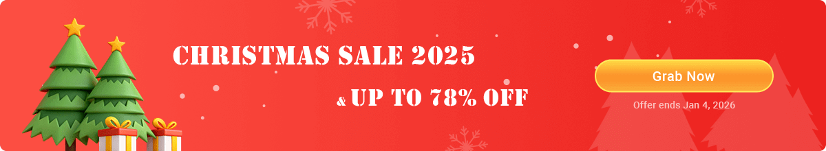 Christmas 2025 - Save up to 78%
