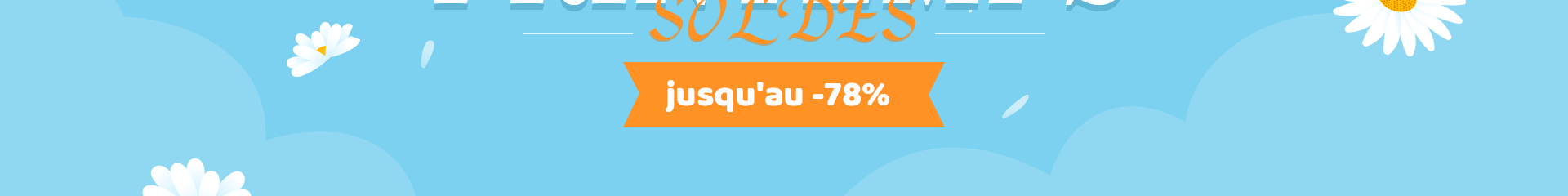 Vente spéciale printemps