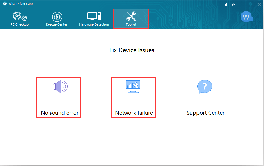 solve device issue