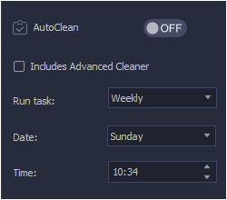 Wise Disk Cleaner autoclean