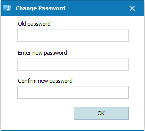 change login password