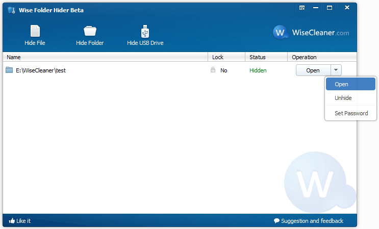 folder hidden