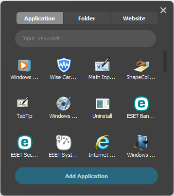 add application