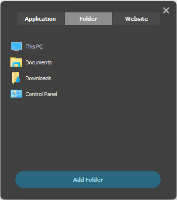 Add folder