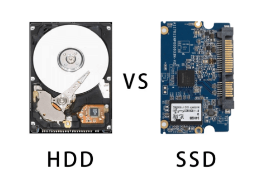 Difference between HDD and SSD
