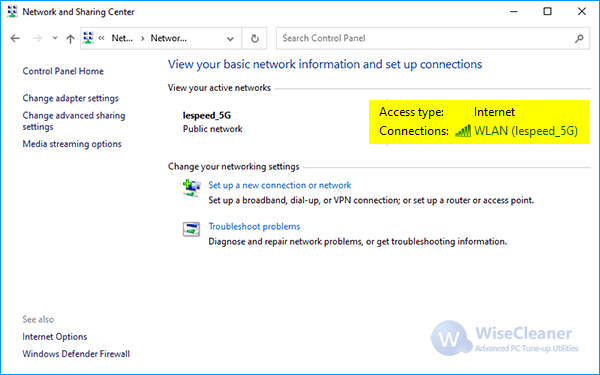 check Wi-Fi password in Windows 10 & 11