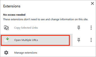 How to Copy & Open Multilinks in One Click on Google Chrome 
