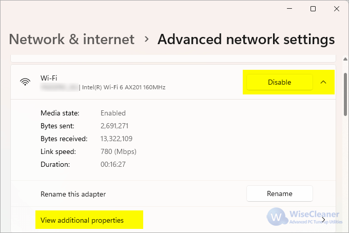 network adapter not found windows 11