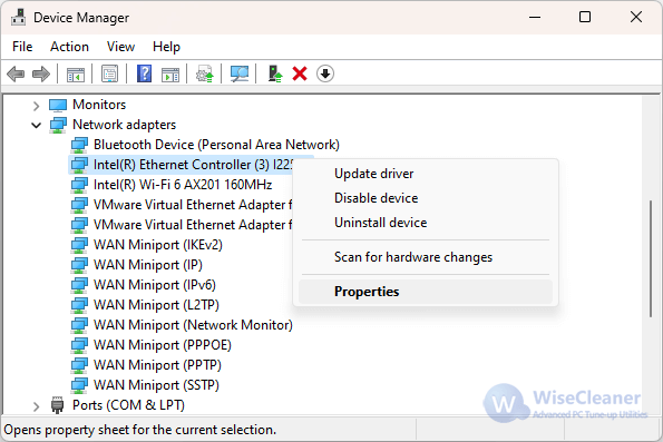 How to Find My Network Adapters Info on Windows 11