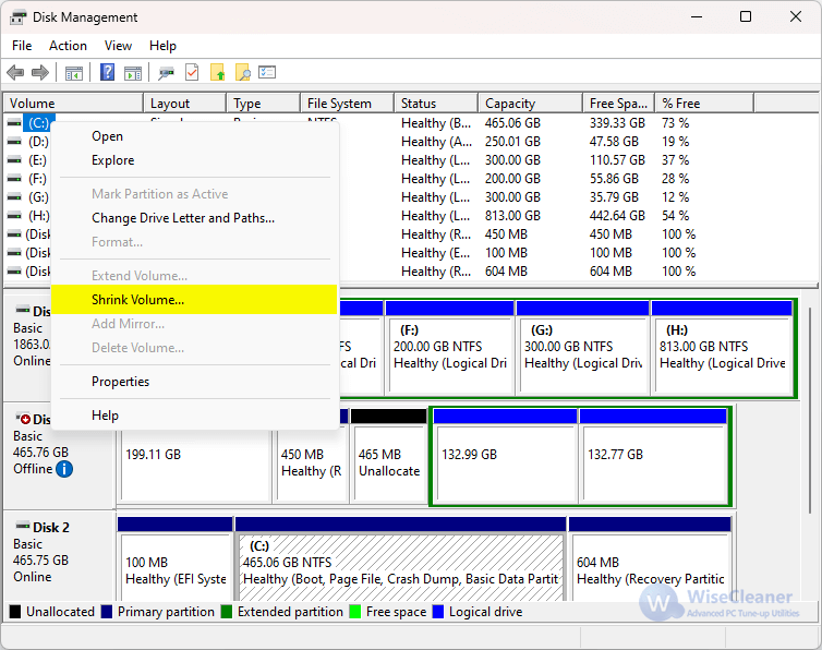 How to Create a New Partition on an Existing Disk Partition in Windows