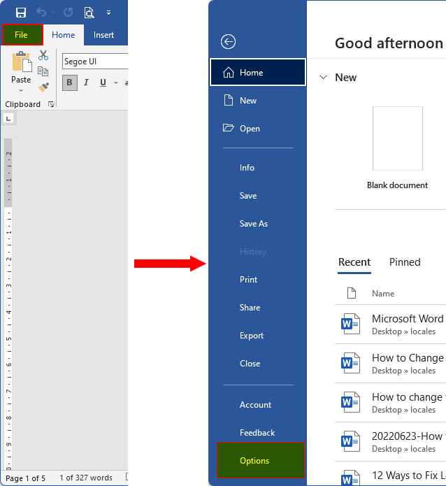 How to Restore Unsaved Word Files