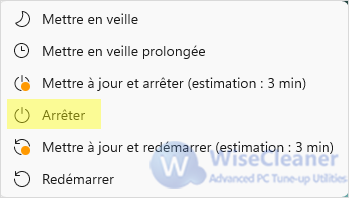 Allumer-éteindre l'ordinateur