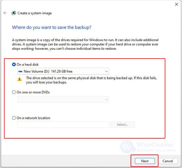 How to Backup Windows 11 Through System Image Backup