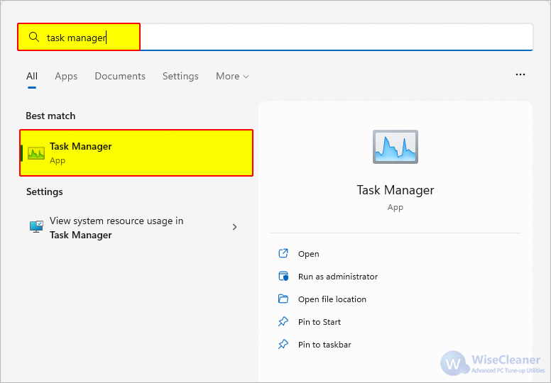 8 Ways to open the Task Manager in Windows 11