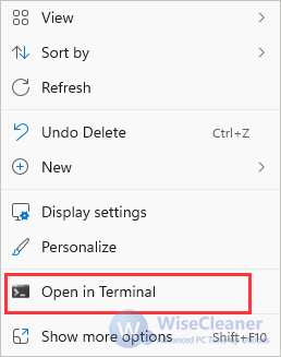 How to Open Terminal in Windows 11