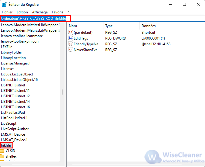 Comment supprimer la petite flèche de l'icône du bureau de Windows 11