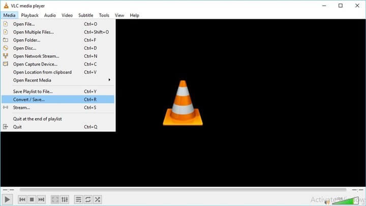 play video with VLC media player