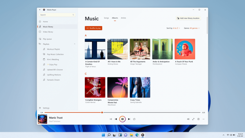 Play videos in Windows Media Player