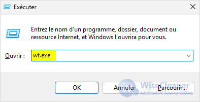 Comment ouvrir le terminal sous Windows 11