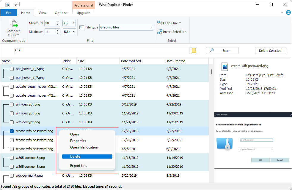 wise duplicate finder v2